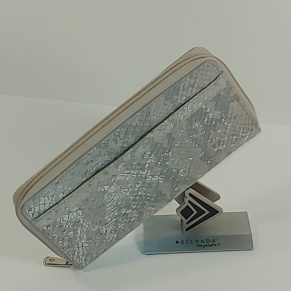 Silpada Margeaux Zipper Wallet F0014 NWOT